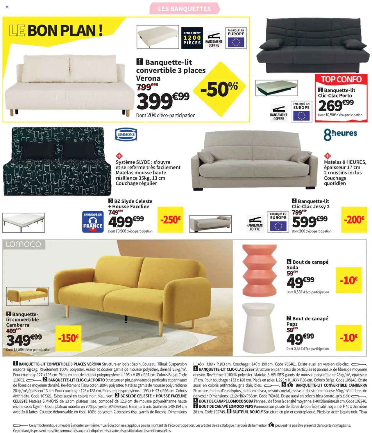 Conforama catalogue - page 20 - valable à partir du 08/07/2025