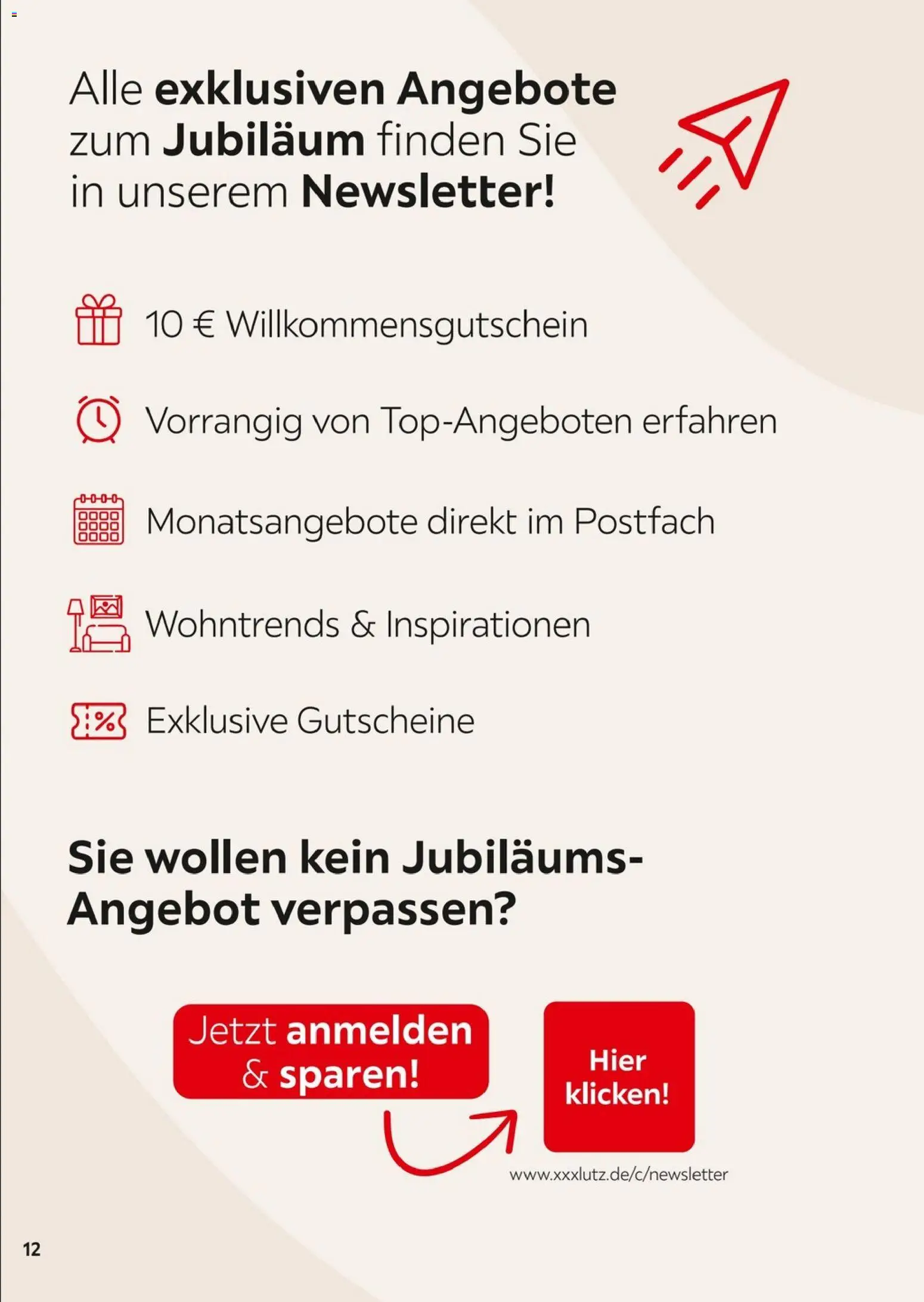 XXXL Lutz  Freundschaftskartenjournal - Seite 12 - gültig ab 01.02.2026