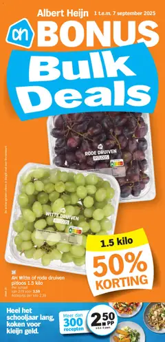 Albert Heijn folder week  / de la semaine 36 geldig vanaf 01/09/2025