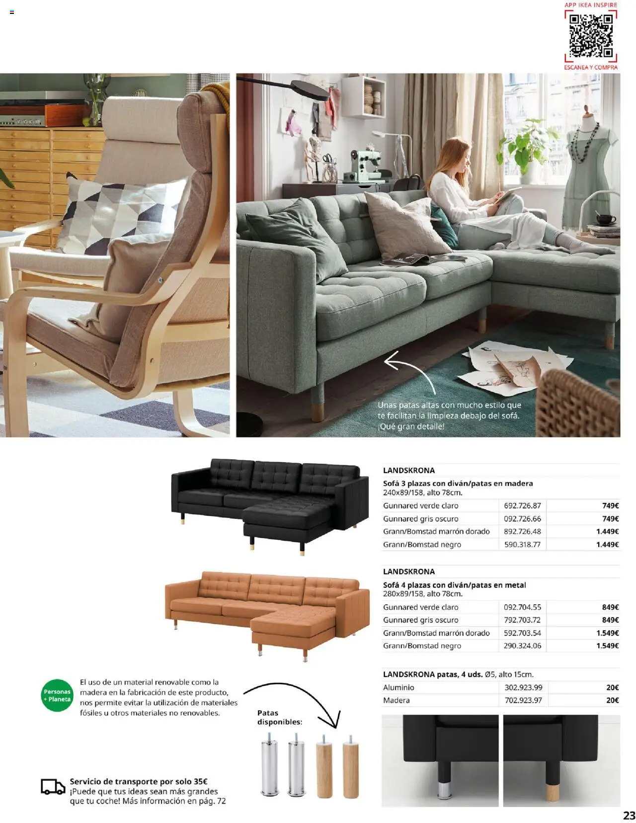 Catálogo IKEA Sofáš - Página de 23 - Válido desde 10/04/2025