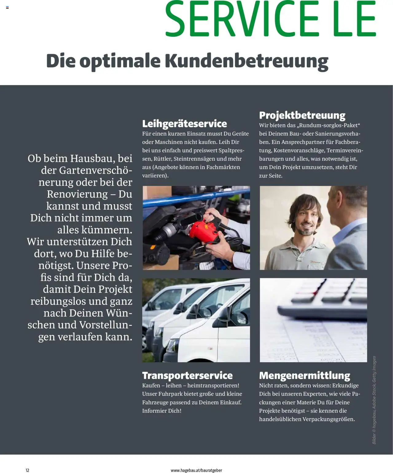 Hagebau Katalog Baurategeber - page 12- valid from 07.04.2025