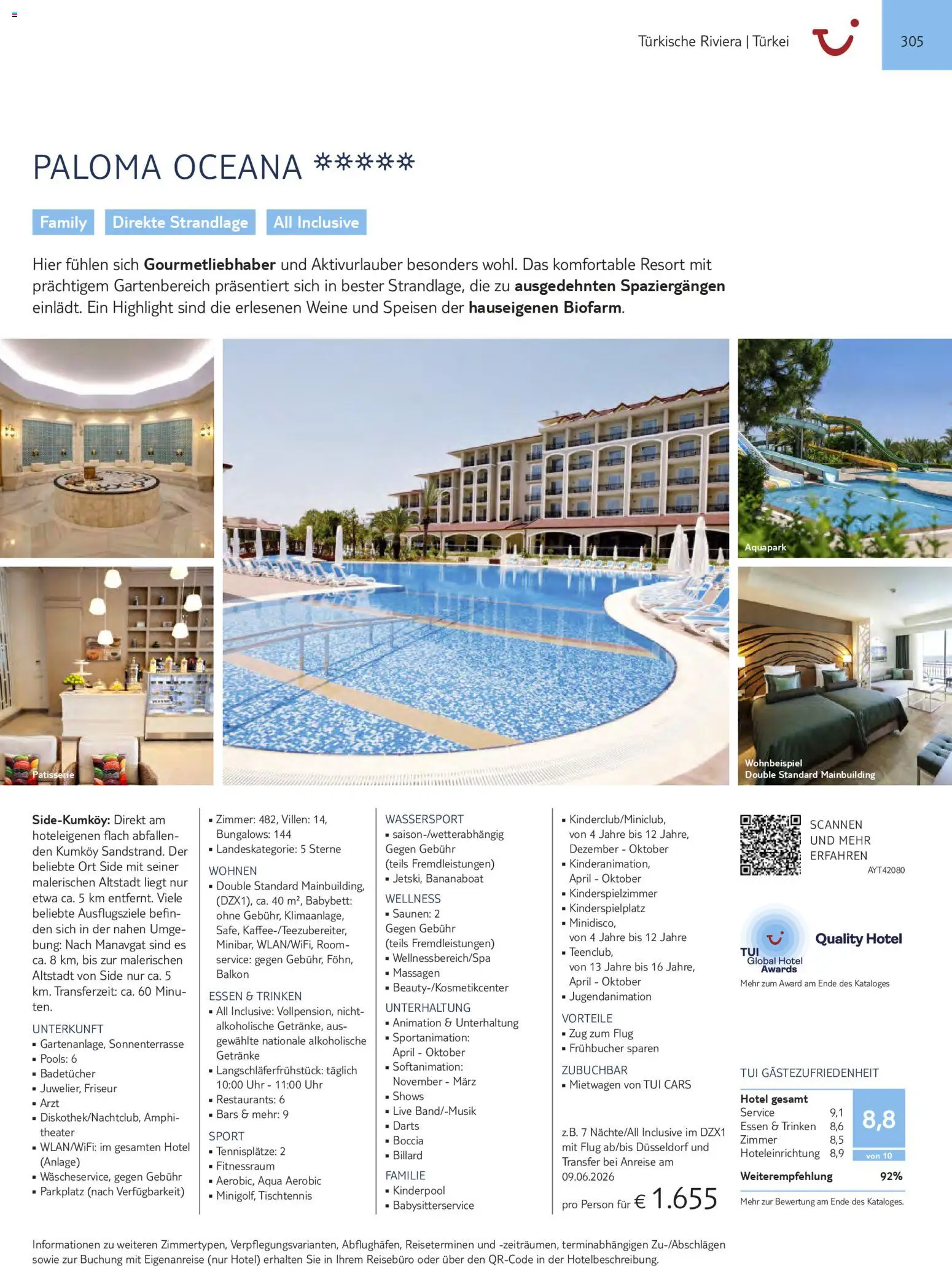 Aida  Südeuropa & Nordafrika 2026/27 - Seite 305 - gültig ab 01.01.2026