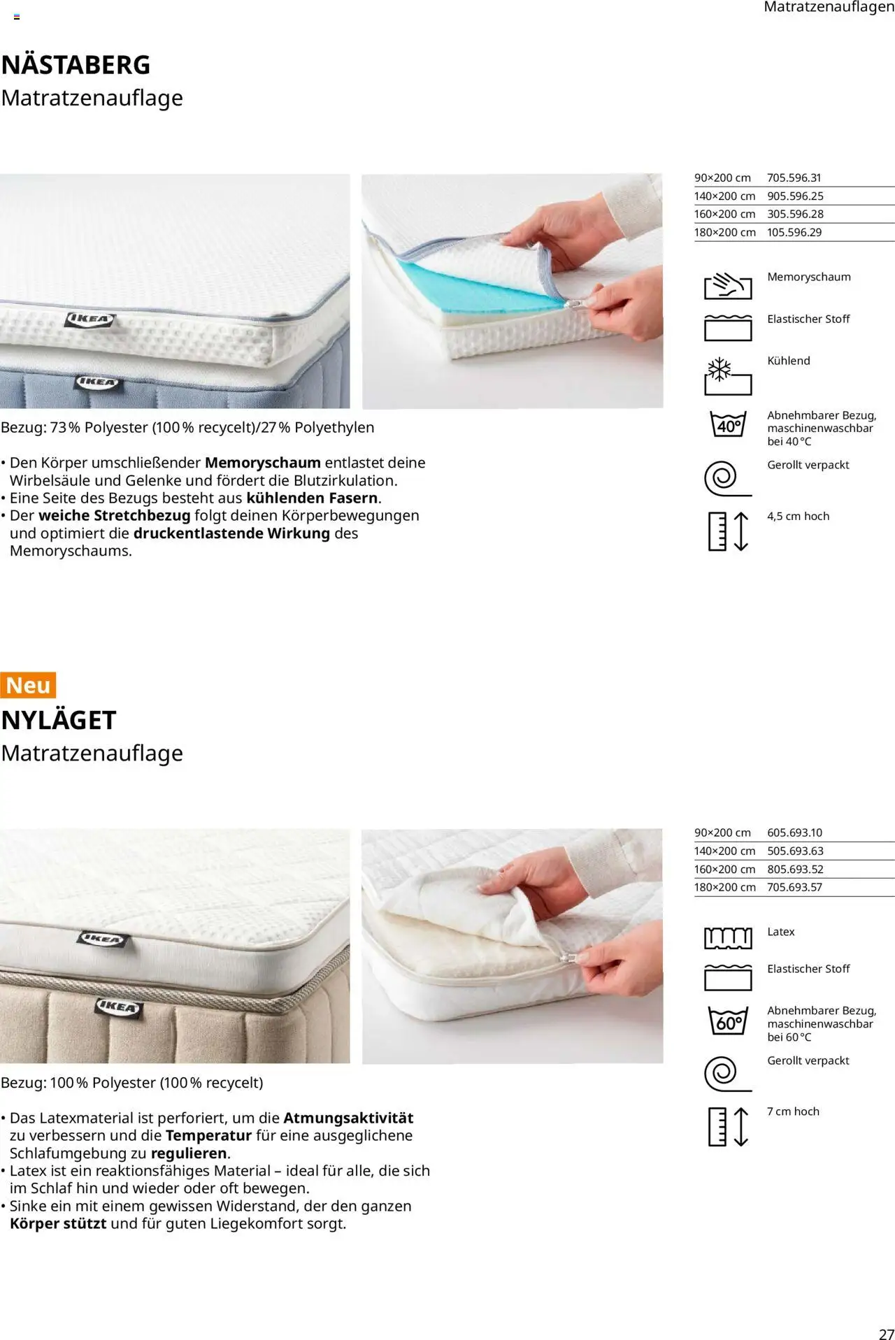 Ikea Prospekt  Schlafkomfort	 - Seite 27 - gültig ab 30.09.2025