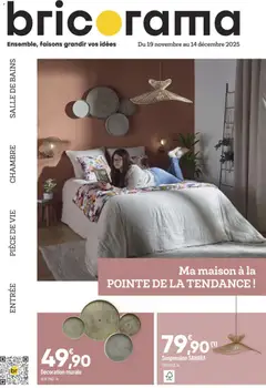 Aperçu Bricorama catalogue valable à partir du 19/11/2025