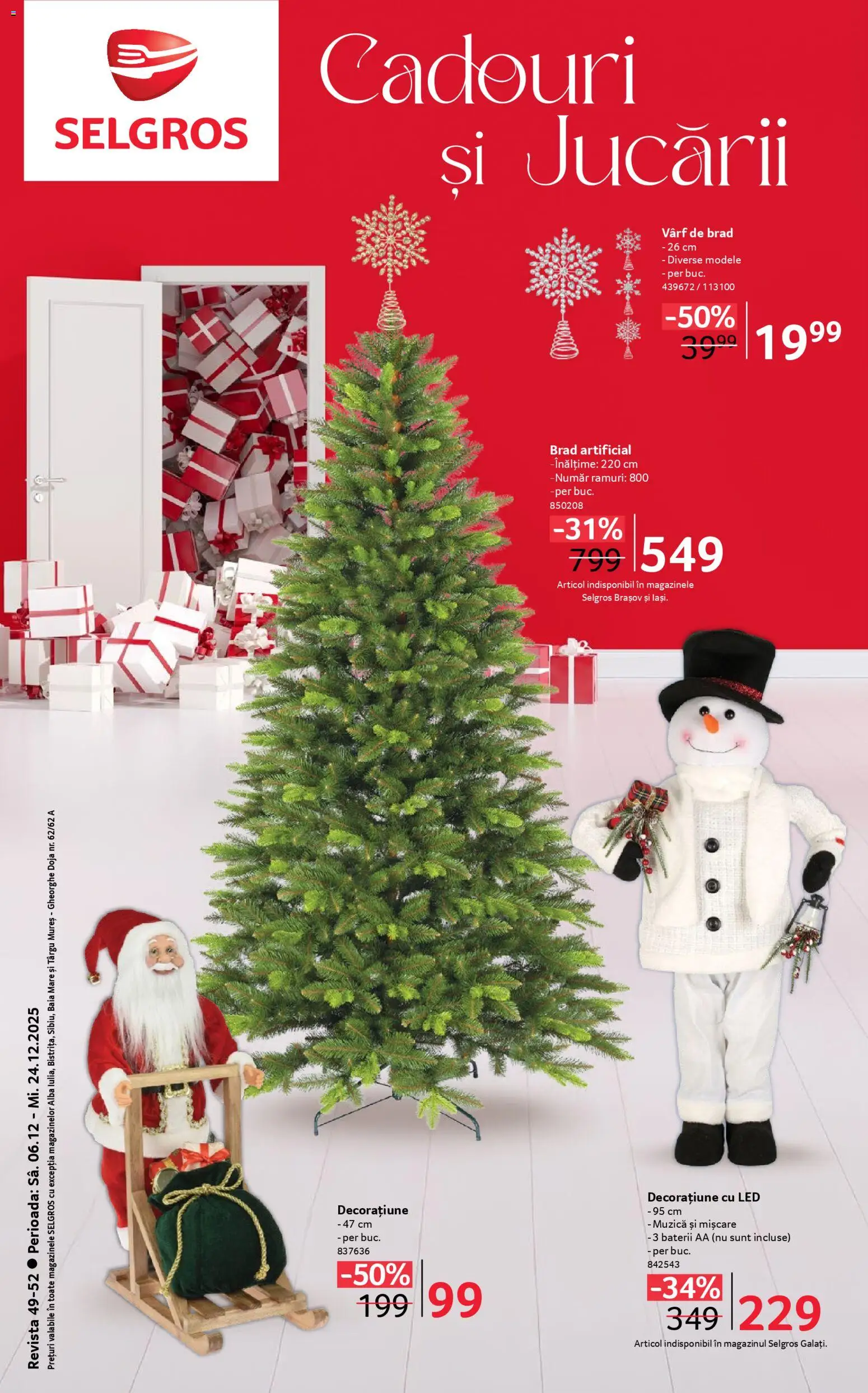 Catalog Selgros - Cadouri și jucării  - pagina 1- valabil de la 06.12.2025
