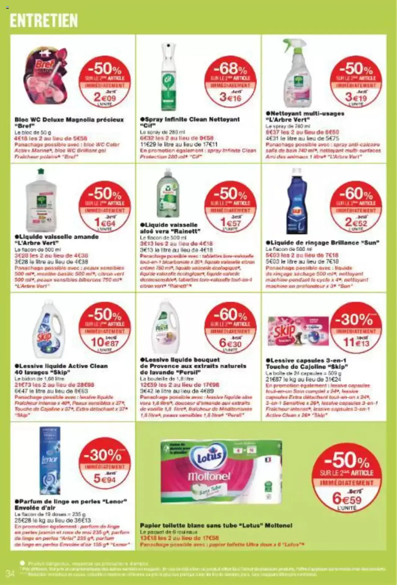 Monoprix catalogue - page 34 - valable à partir du 15/07/2025
