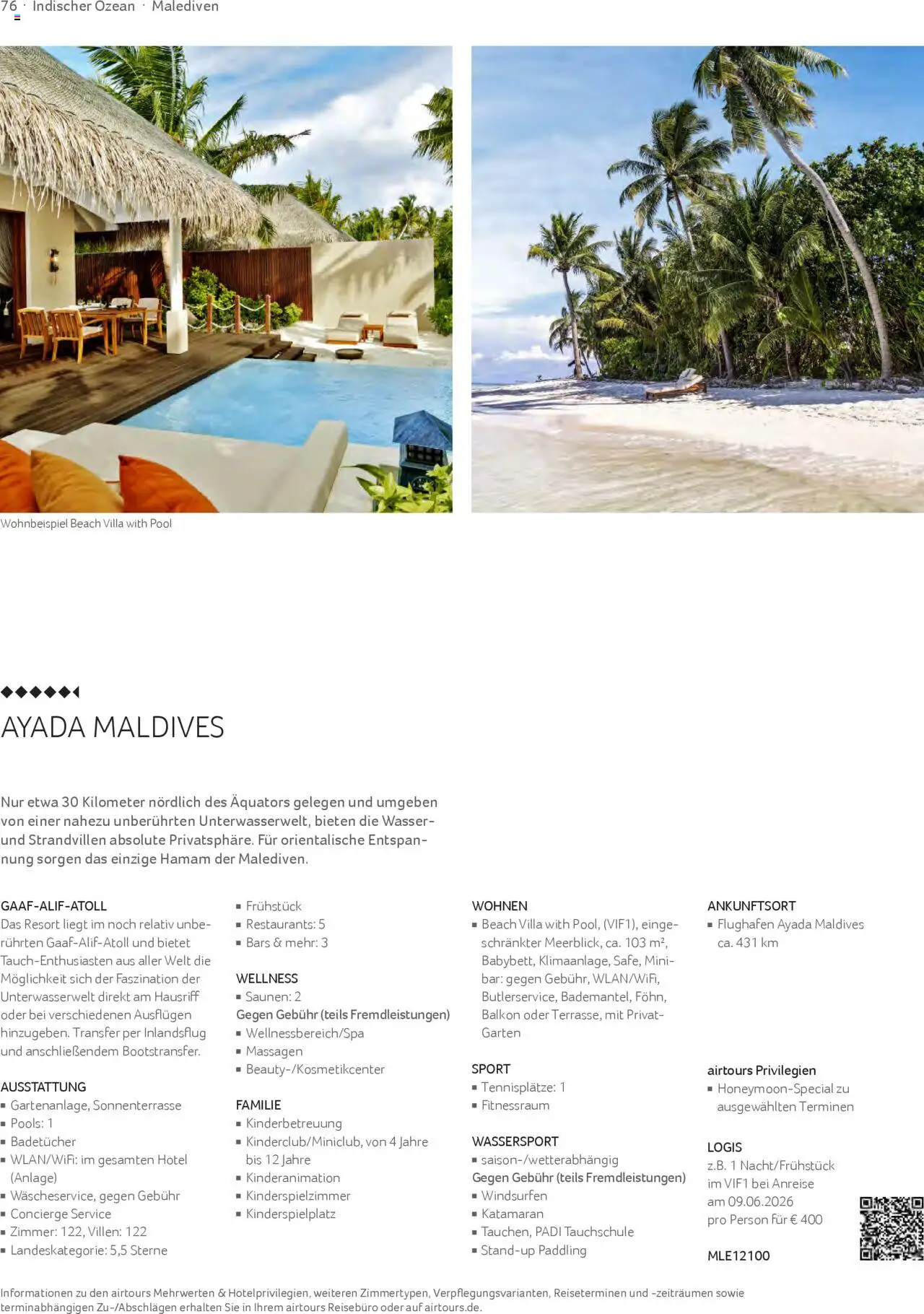 Aida - Airtours Fernreisen  - Seite 76 - gültig ab 01.11.2025