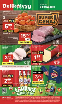 Podgląd Delikatesy Centrum Gazetka ważny od 16.10.2025