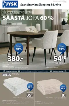 Esikatselu JYSK - Tarjoukset voimassa alkaen 05/03/2026