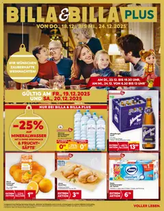 Vorschau Billa Flugblatt - Niederösterreich gültig ab 18.12.2025