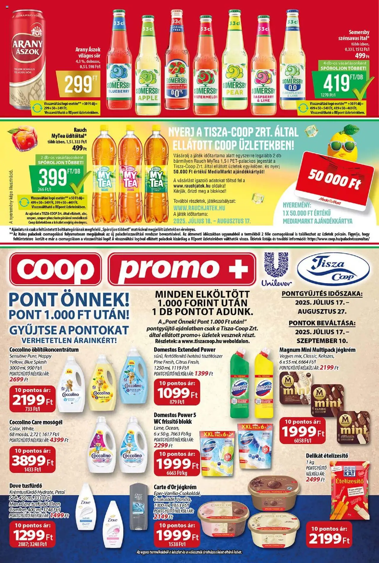 COOP - Abc & Szuper / Tisza - 10oldal - érvényes 2025.07.17.-tól