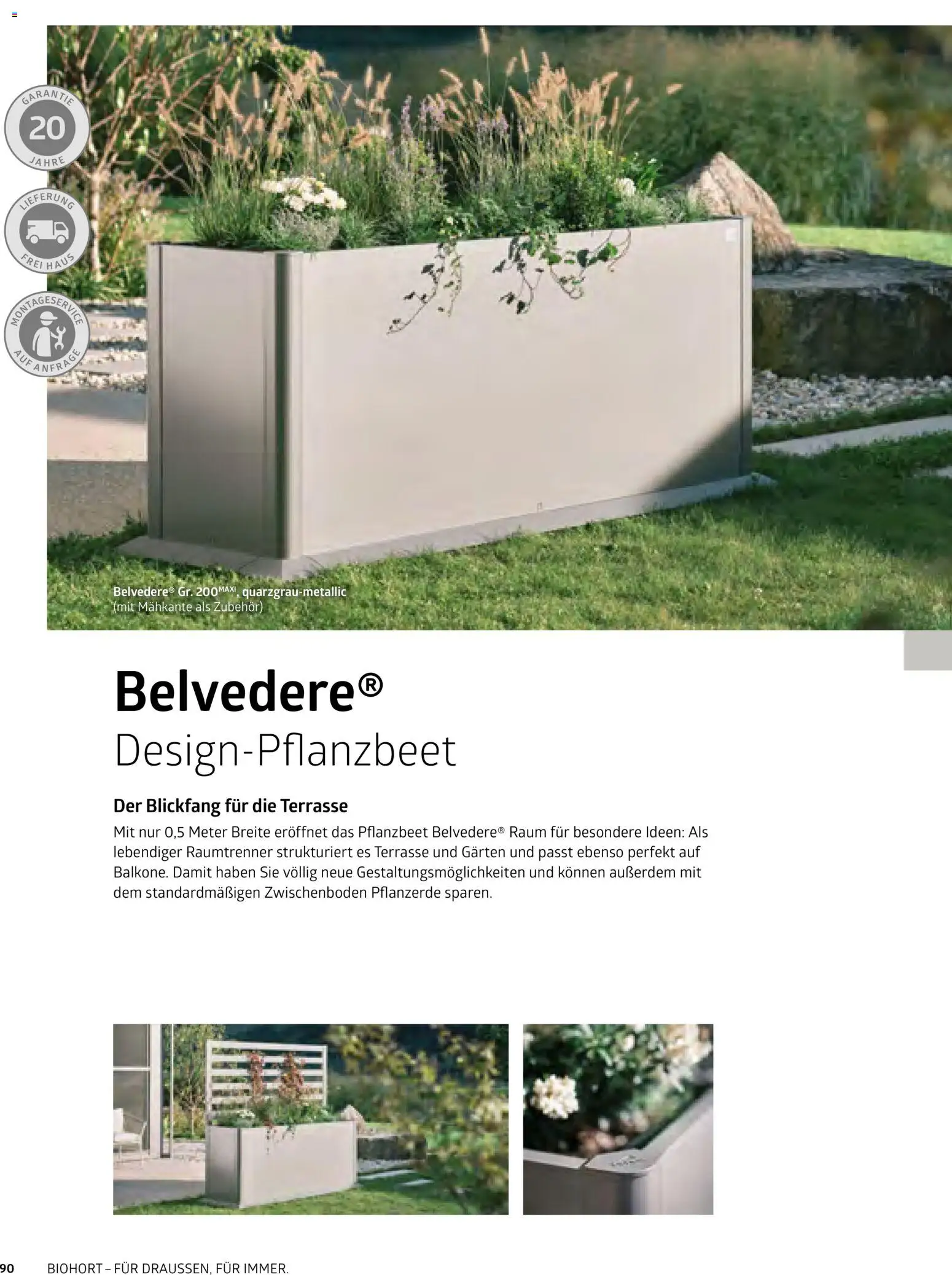 Dehner Biohort – Metall für Garten & Terrasse - Seite 90 - gültig ab 01.01.2026