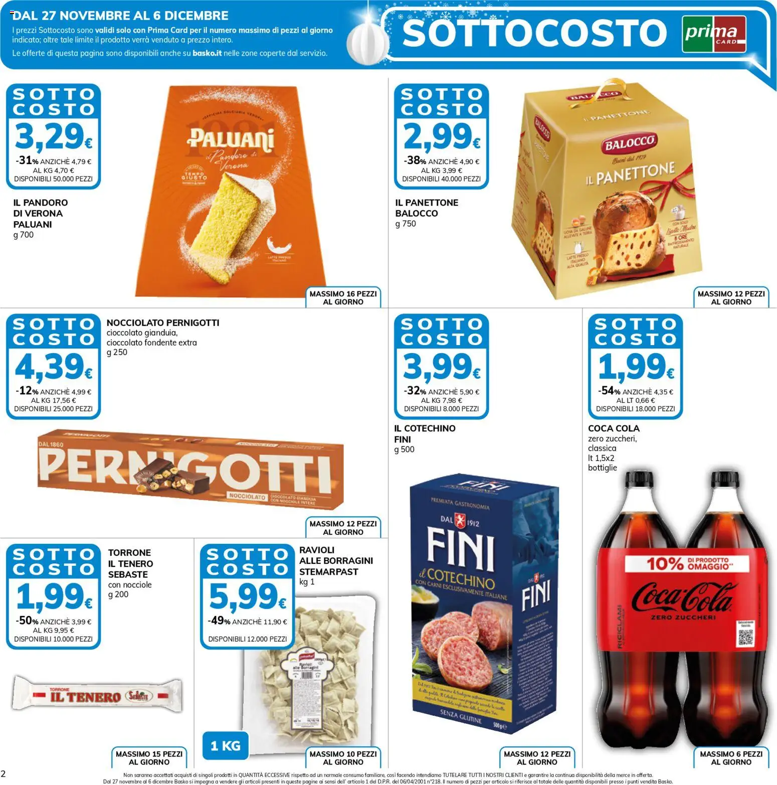 Volantino Basko	 - pagina 2 - valido dal 27/11/2025