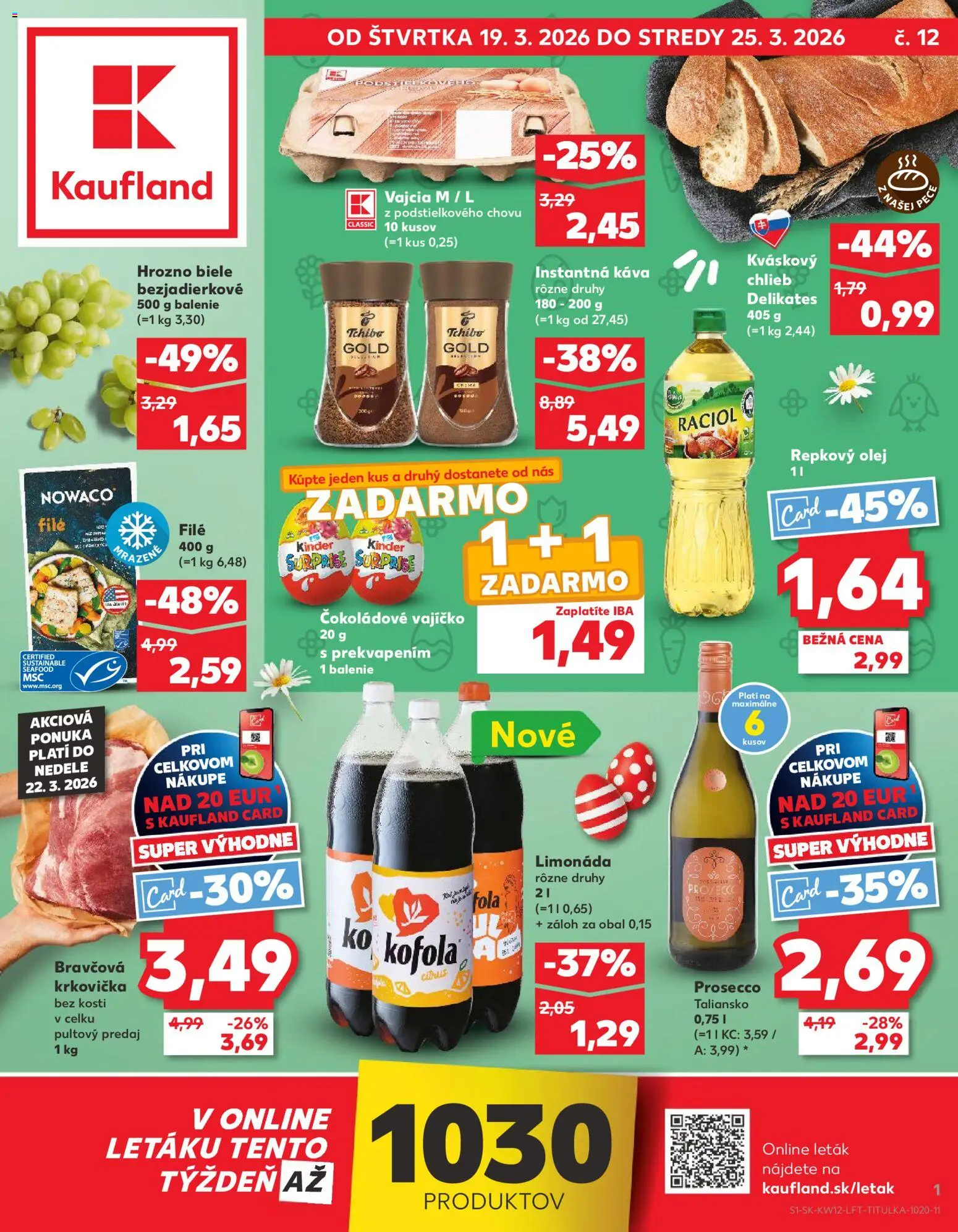 Kaufland Levice - strana 1- platný od 19.03.2026