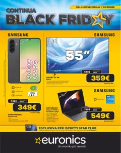 Anteprima Euronics - Black Friday valida dal 13/11/2025