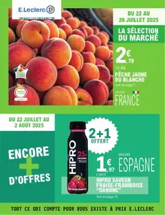 Aperçu E.Leclerc catalogue semaine 30 valable à partir du 22/07/2025