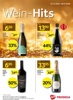 Vorschau Prodega Aktionen Wein-Hits gültig ab 22.12.2025