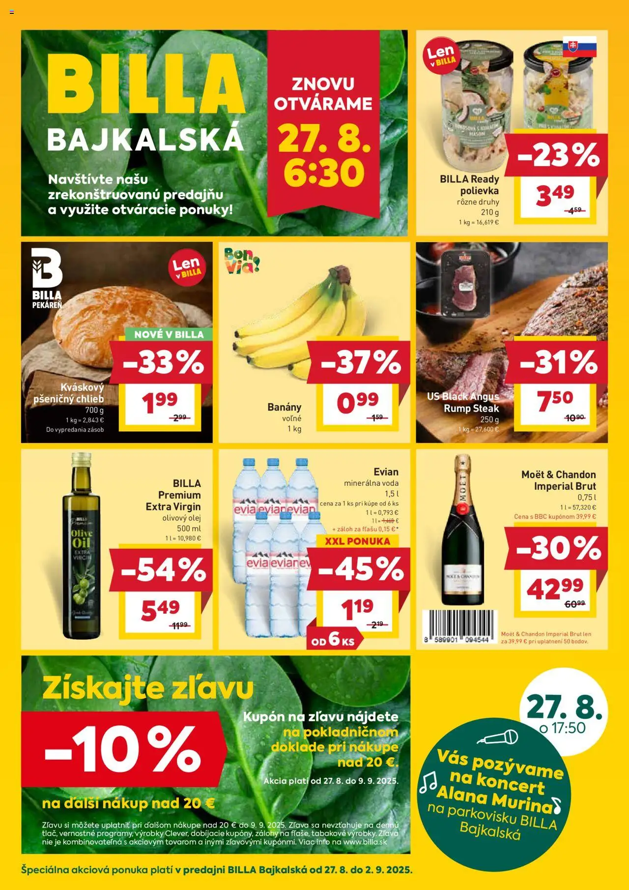 Billa Bajkalská - strana 1- platný od 27.08.2025