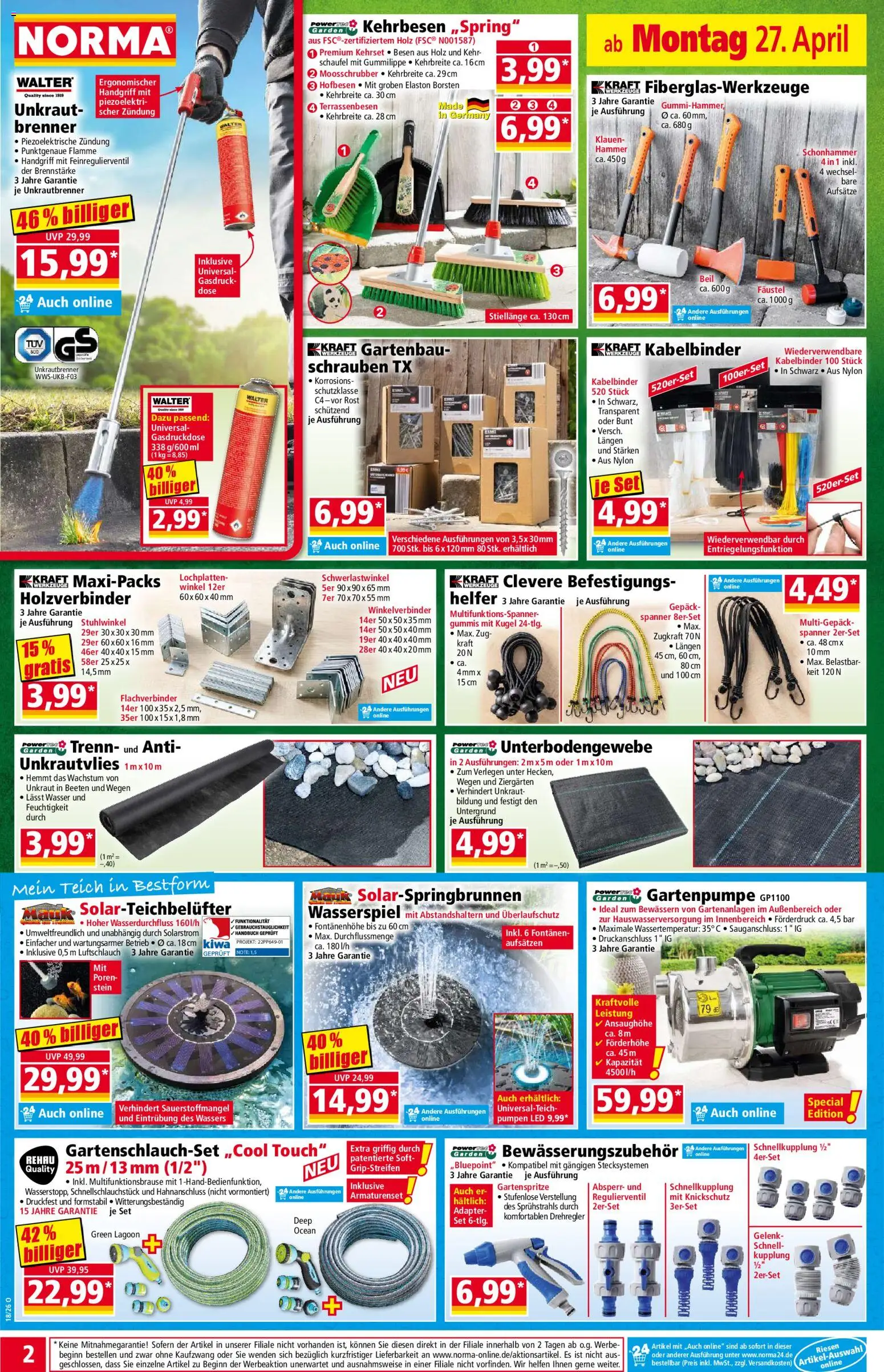 Norma Prospekt 	 - Seite 2 - gültig ab 27.04.2026