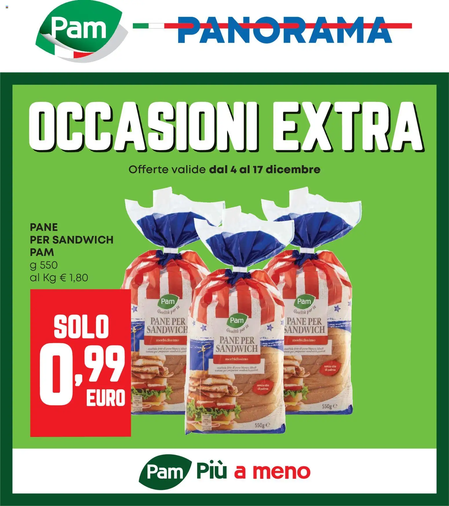 Panorama Occasioni Extra catalogo - pagina 1 - valido dal 04/12/2025