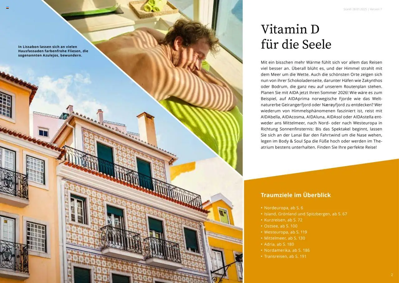 Aida Sommer 2026 - Seite 2 - gültig ab 01.03.2026