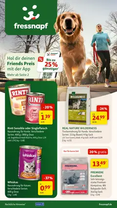 Vorschau Fressnapf Aktionen gültig ab 03.01.2026