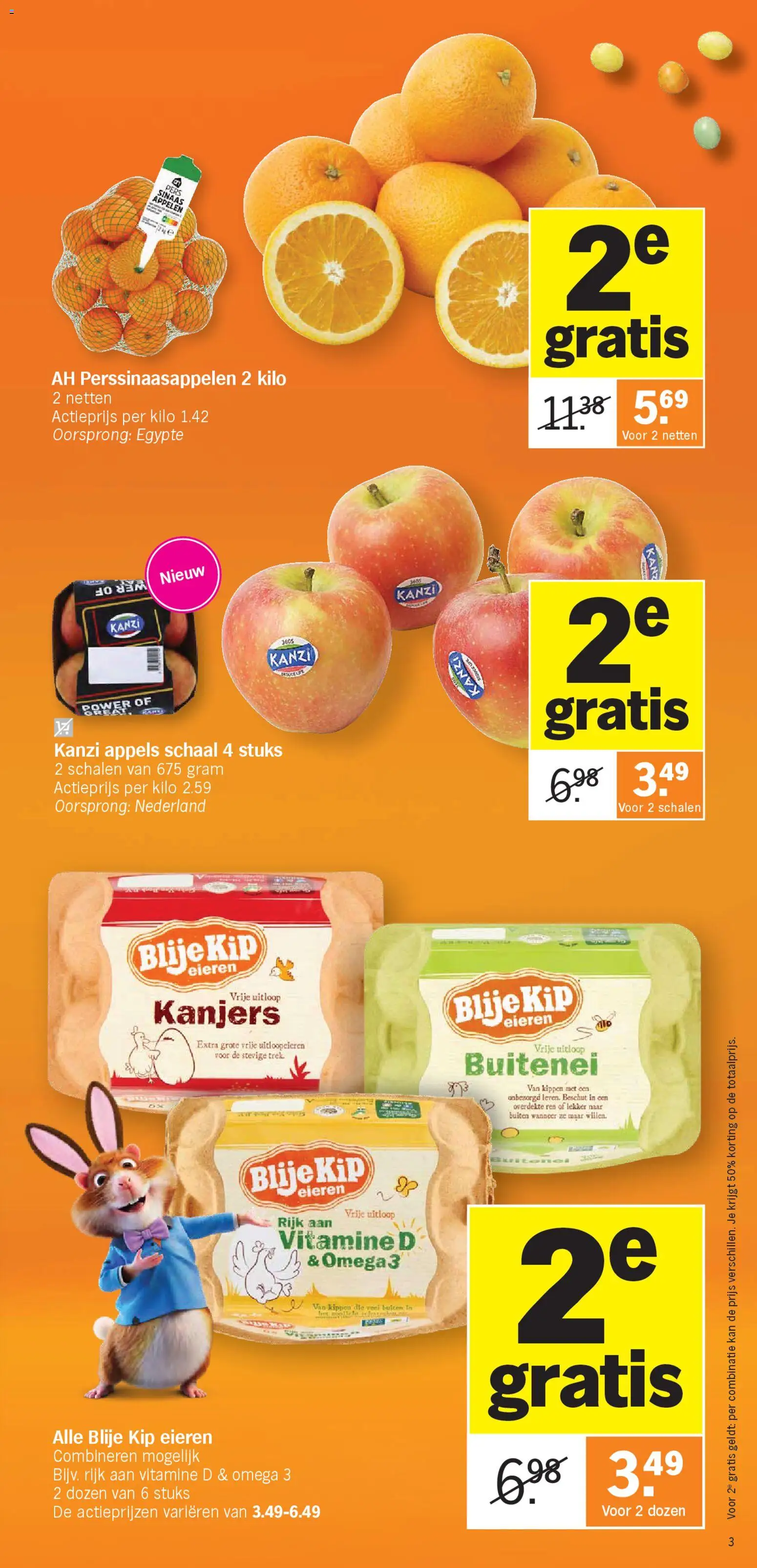 Albert Heijn folder week  / de la semaine 14 - page 3- valid from 30/03/2026