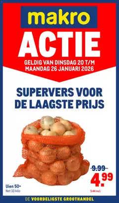 Makro - Versdeals geldig vanaf 20-01-2026