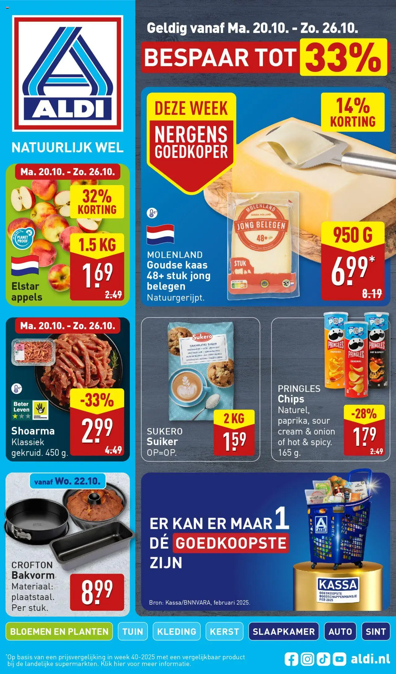 Aldi - Folder week 43 - pagina 1- geldig vanaf 20-10-2025