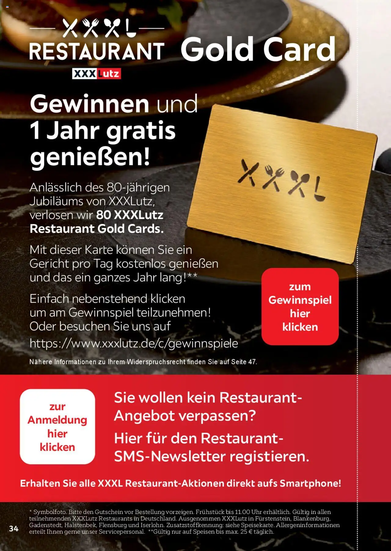 XXXL Lutz Freundschaftskartenjournal - Seite 34 - gültig ab 01.02.2025
