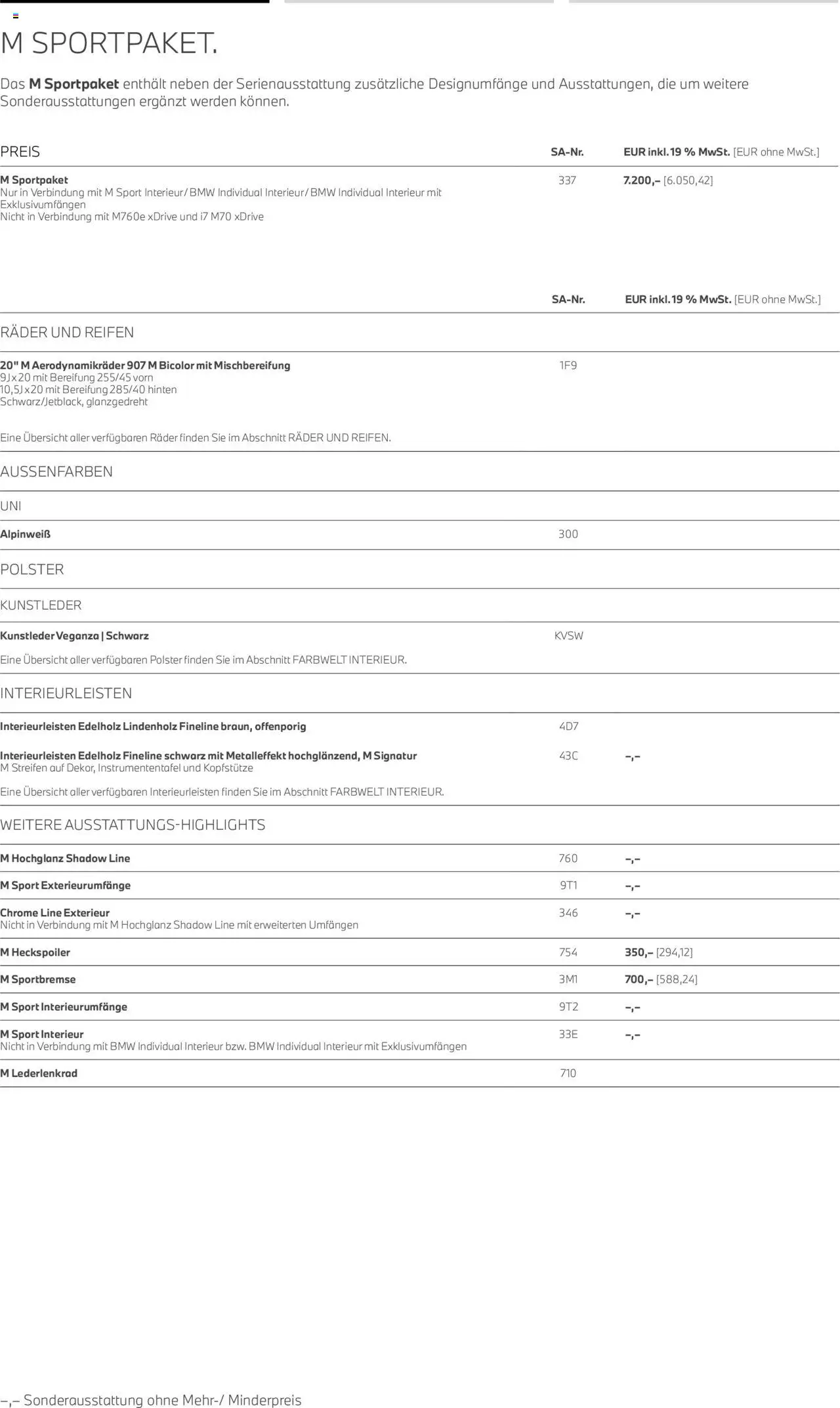 BMW i7 - Seite 9 - gültig ab 01.07.2025