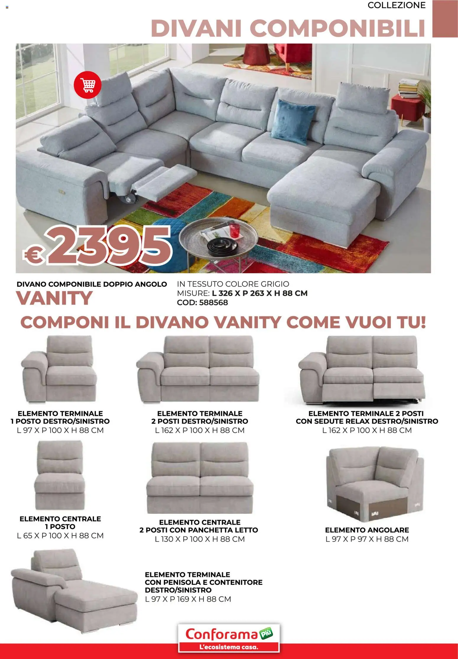 Conforama Divani catalogo - pagina 37 - valido dal 11/02/2026