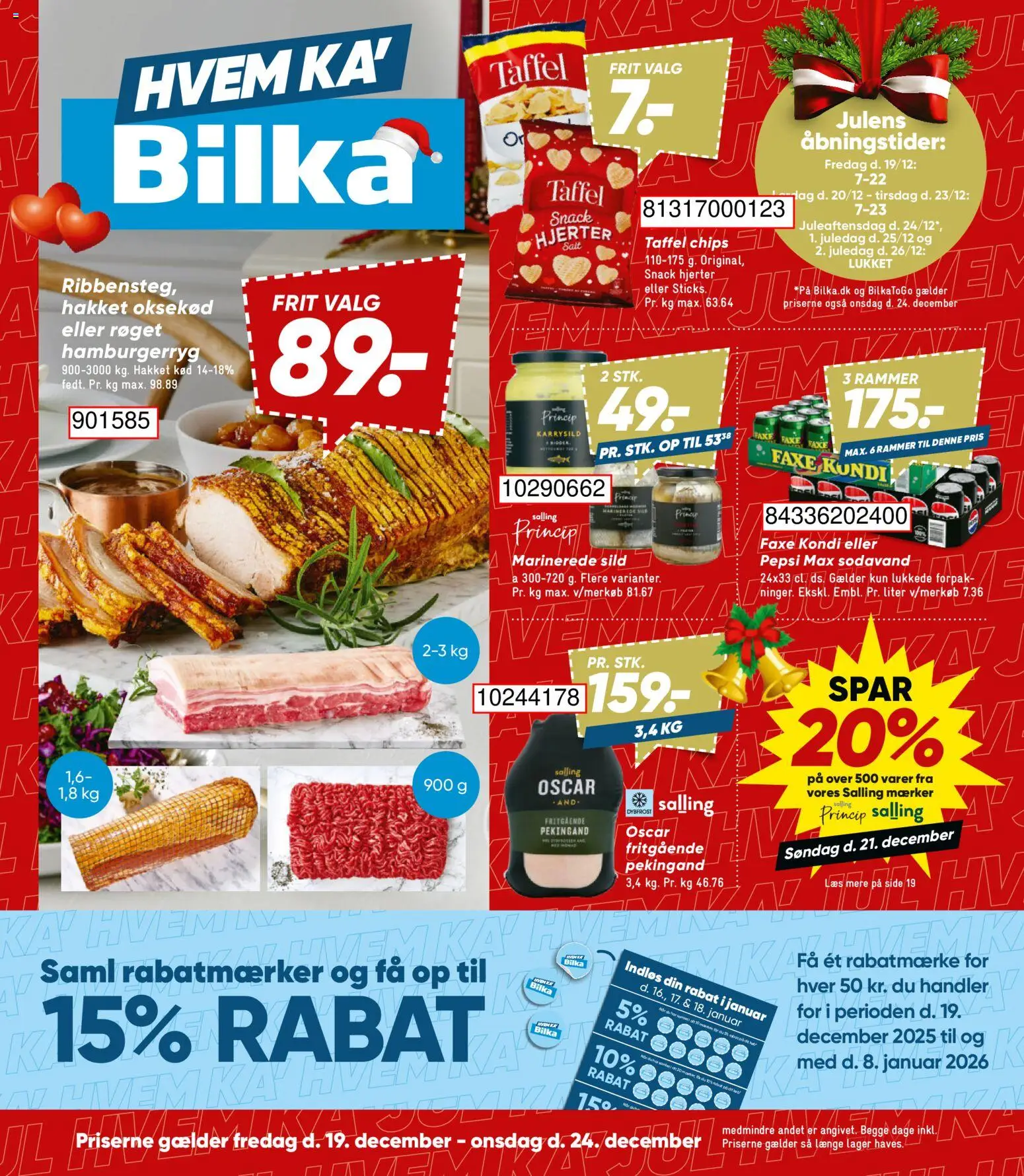 Bilka - Tilbudsavis - side 1- gyldig fra 19/12/2025