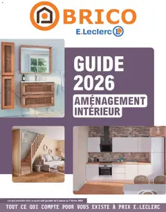 Aperçu Brico E.Leclerc - Guide aménagement intérieur valable à partir du 06/01/2026