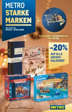 Vorschau Metro Starke Marken gültig ab 13.11.2025