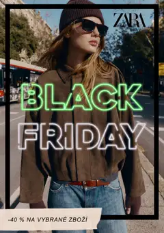 Náhled Zara Black Friday platný od 27.11.2025