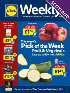 Lidl - Lidl Weekly Scotland valid from 07/08/2025