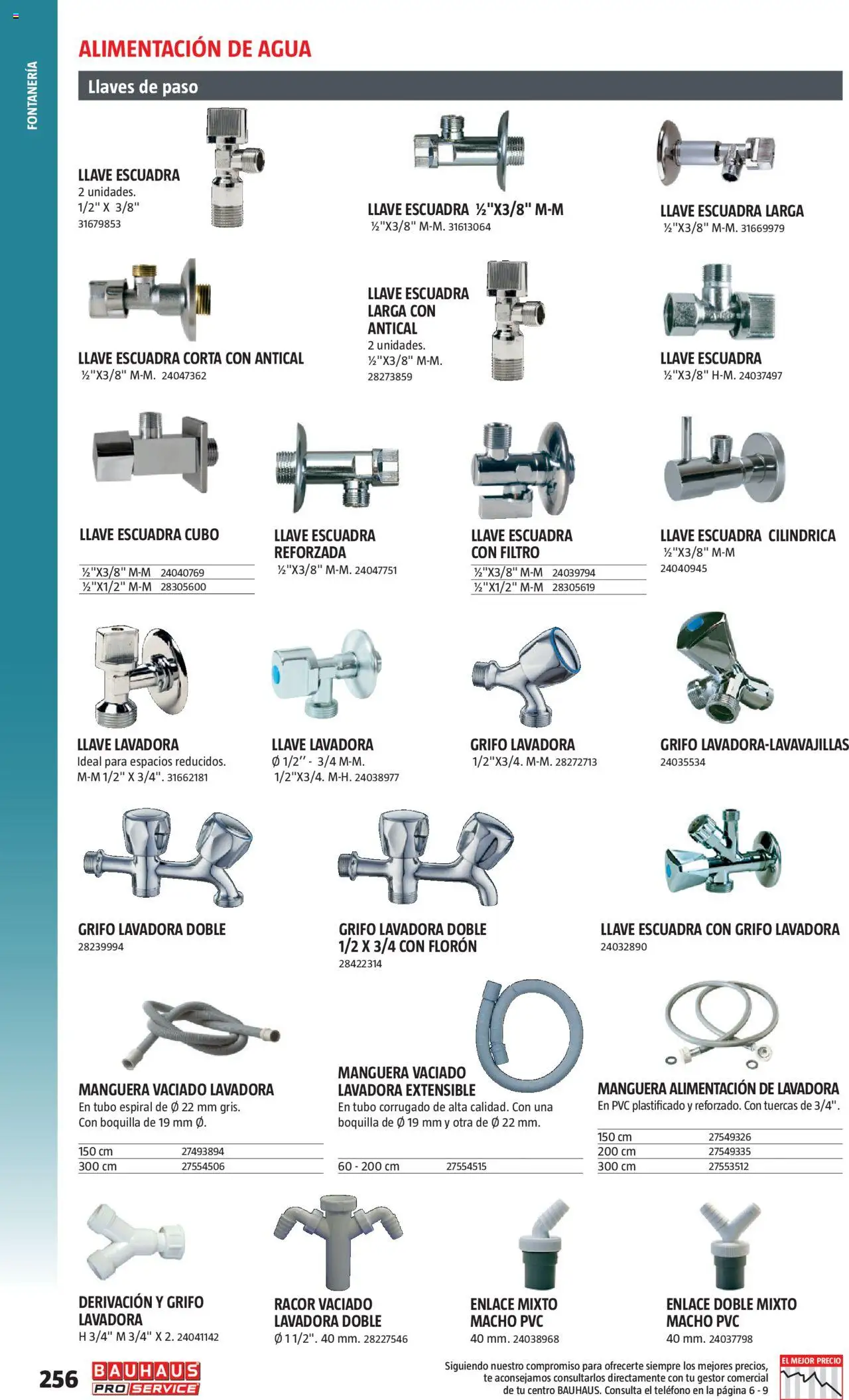 Bauhaus - ProService  - Página de 256 - Válido desde 24/02/2025