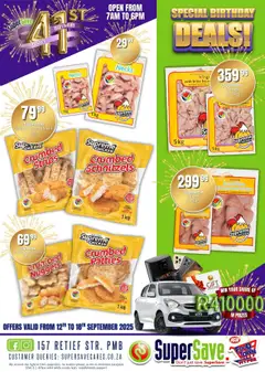 Preview Super Save Special Birthday Deals Butchery valid from 12/09/2025