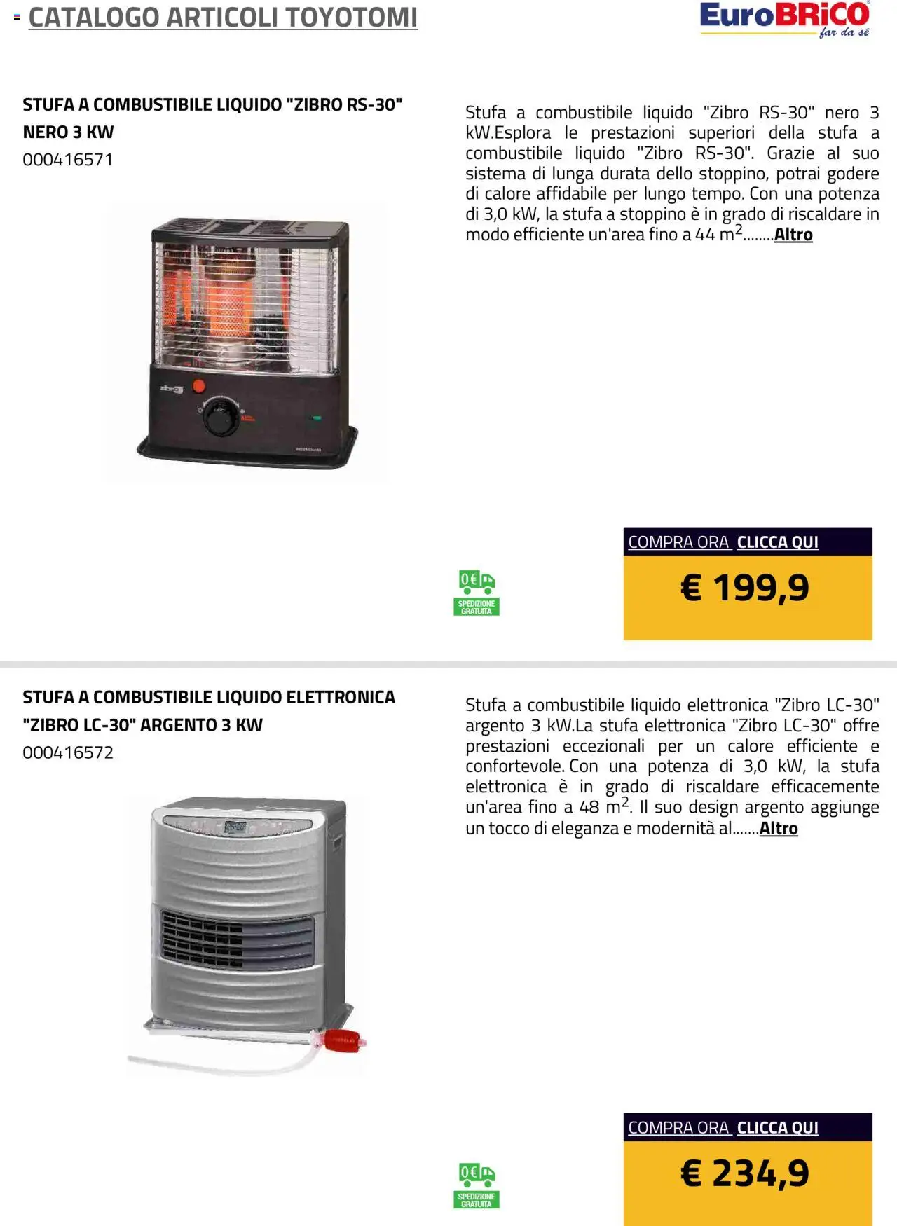 Eurobrico Articoli Toyotomi catalogo - pagina 3 - valido dal 23/07/2025