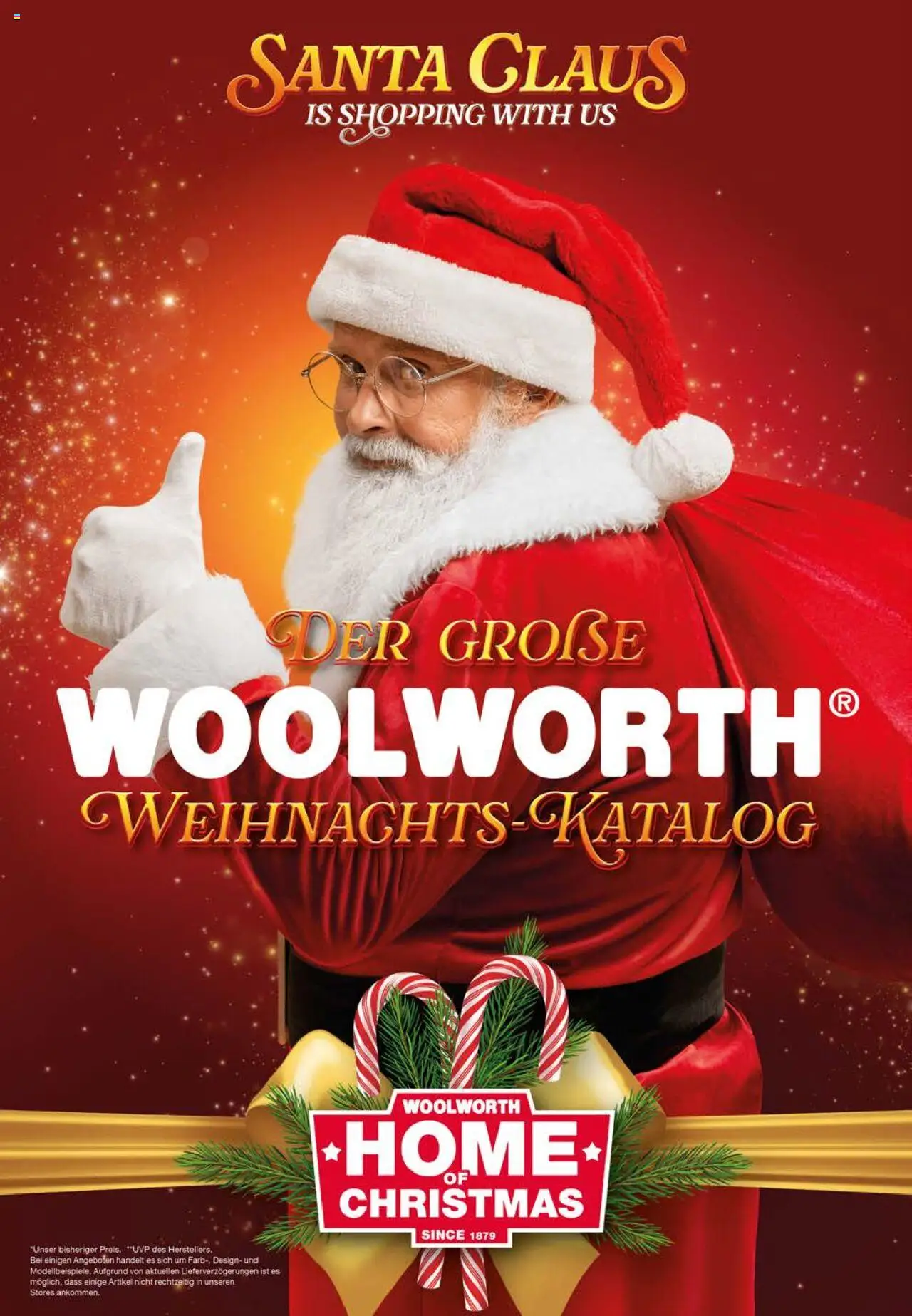 Woolworth Weihnachtsprospekt - Seite 1 - gültig ab 13.10.2025