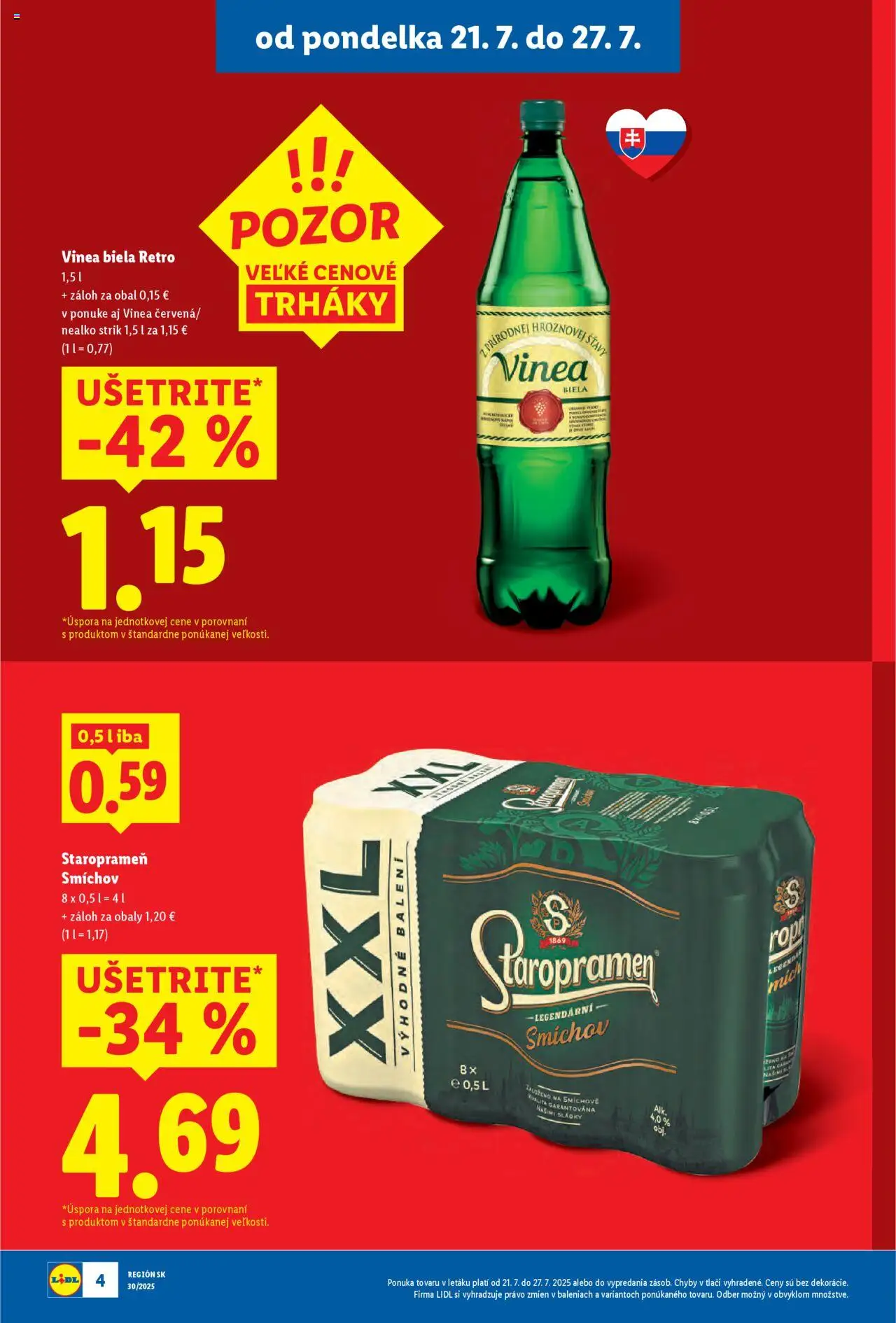 Lidl leták - strana 8- platný od 21.07.2025