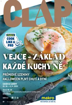 Náhled Makro leták - Pro milovníky jídla platný od 22.10.2025