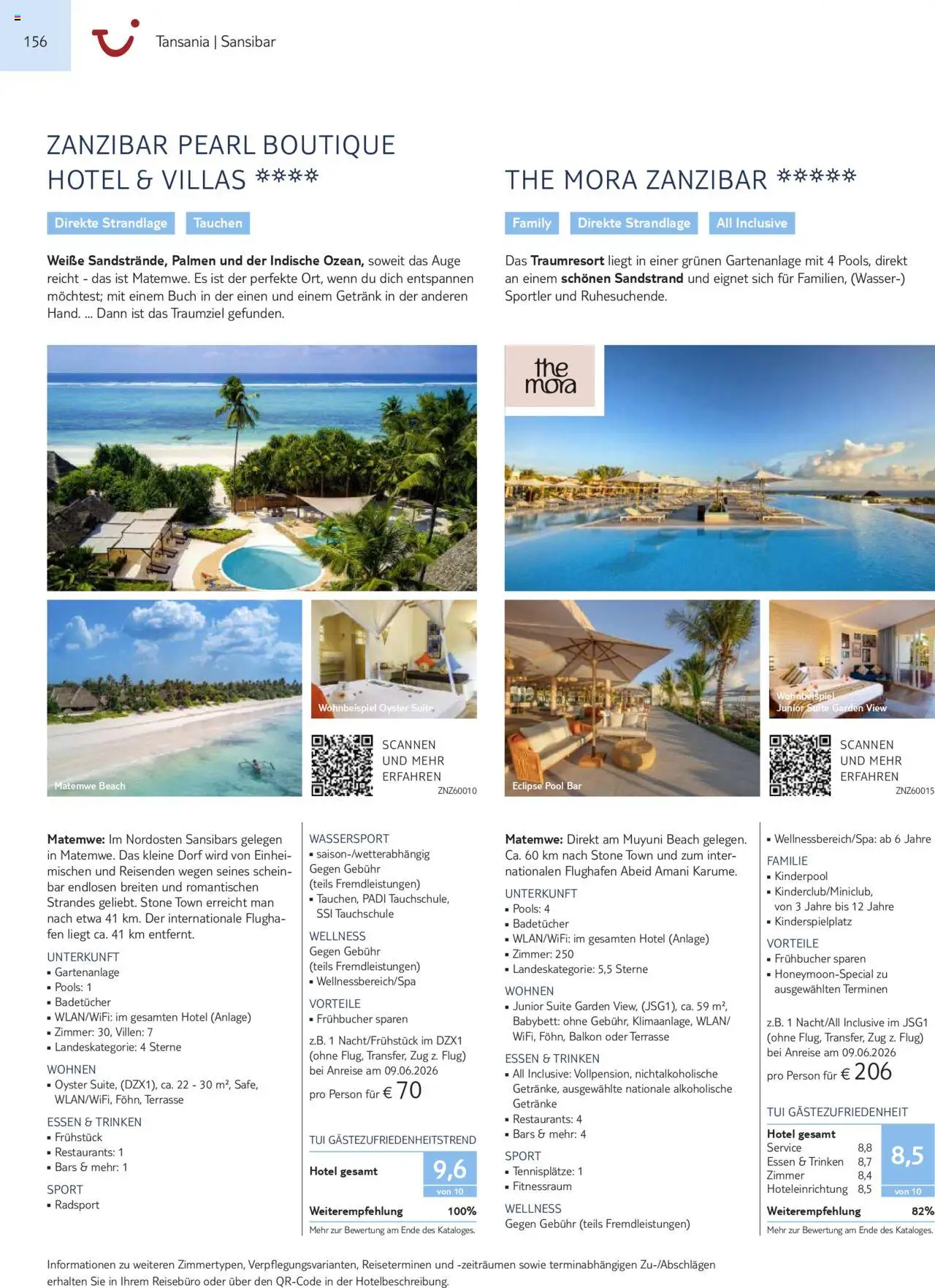 TUI Prospekt  Asien, Afrika, Orient & Indischer Ozean 2025/26 	 - Seite 156 - gültig ab 01.11.2025