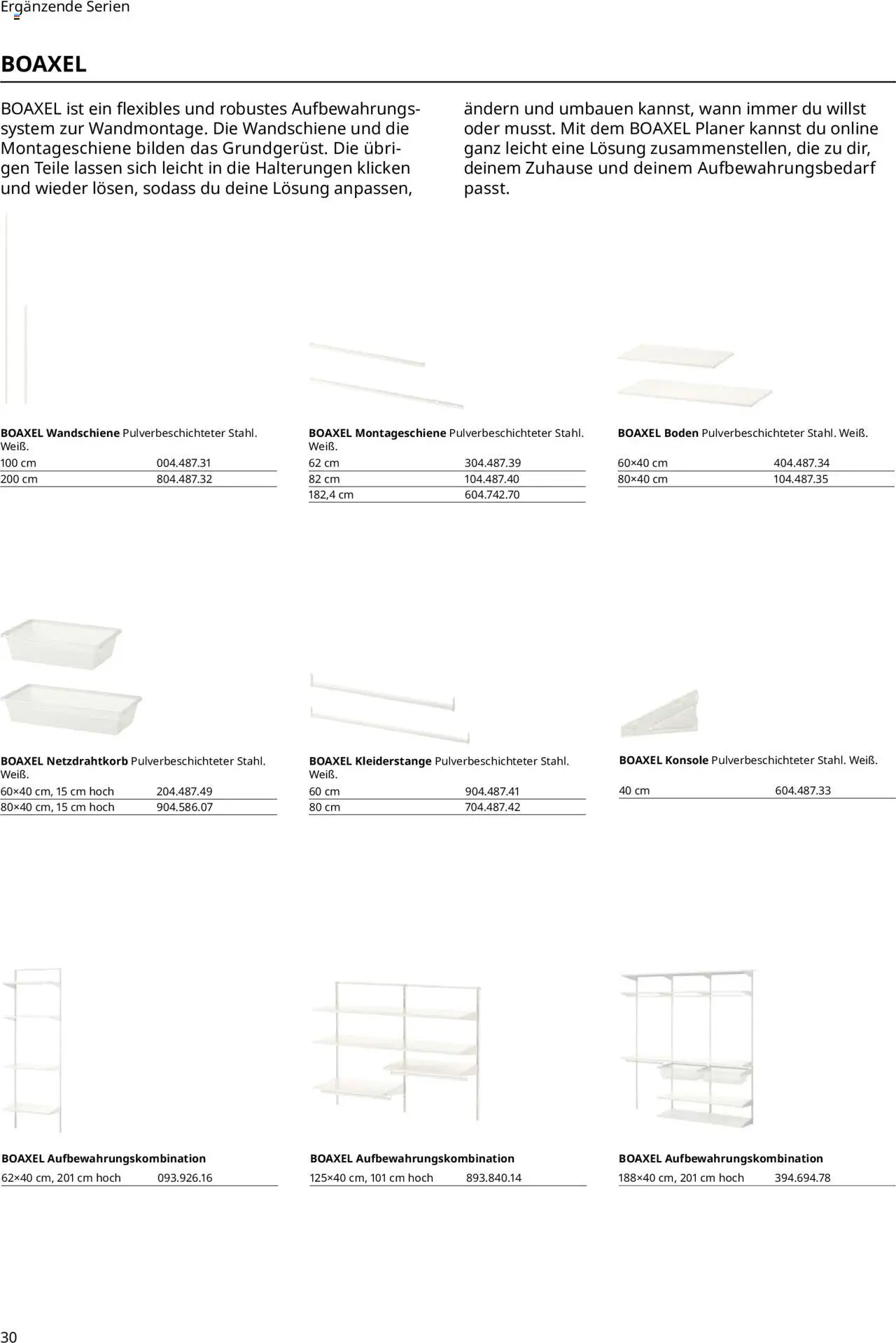 Ikea Hauswirtschaftsraum - Seite 30 - gültig ab 30.09.2025