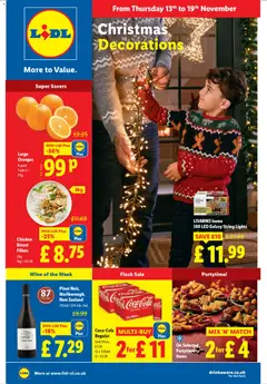 Lidl - Christmas Decorations valid from 13/11/2025