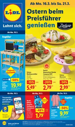 Náhled Lidl Německo leták platný od 16.03.2026