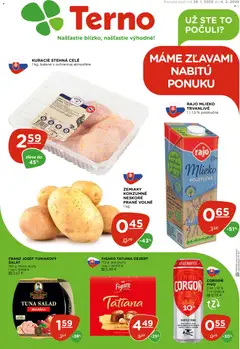 Terno leták platný od 29.01.2026