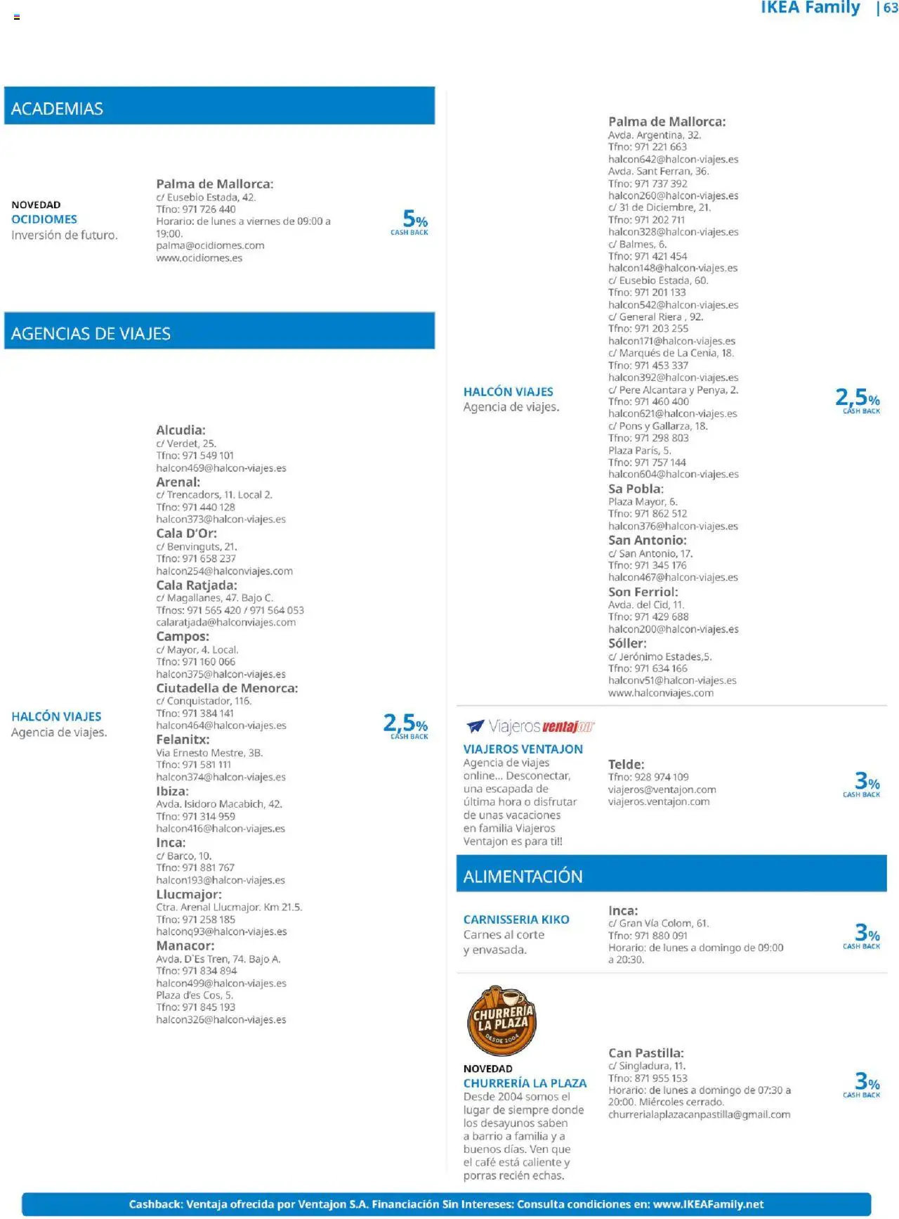 Catálogo IKEA Family - Página de 63 - Válido desde 01/10/2025