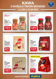 Podgląd Makro Gazetka - Kawa Nescafe ważny od 01.08.2025